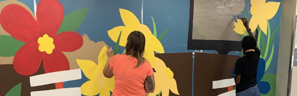 Marissa Mural In Progress Crop